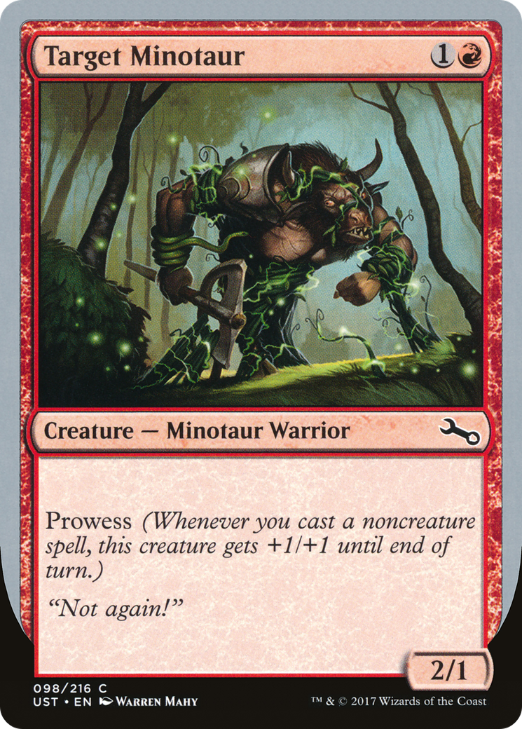 Target Minotaur [UST-98d]