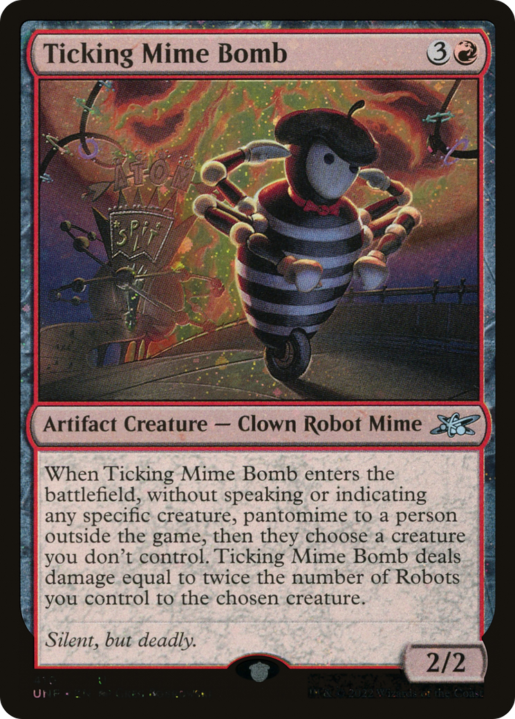 Ticking Mime Bomb - Galaxy Foil [UNF-410]