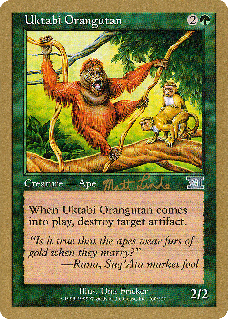 Uktabi Orangutan [WC99-ml260]