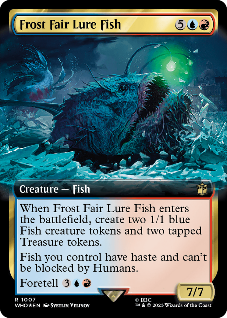 Frost Fair Lure Fish - Extended Art - Surge Foil [WHO-1007]