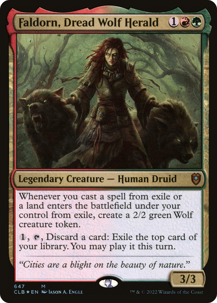 Faldorn, Dread Wolf Herald [CLB-647]