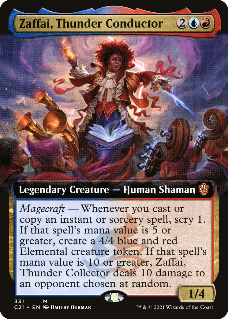 Zaffai, Thunder Conductor - Extended Art [C21-331]