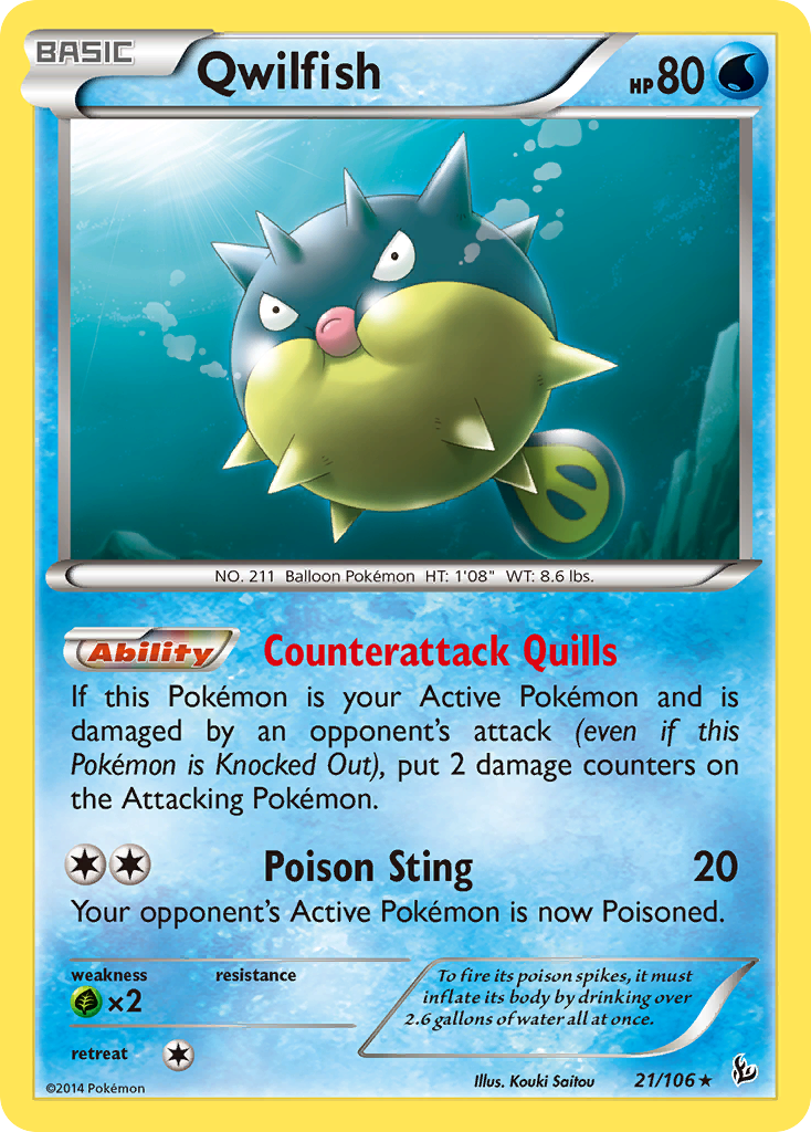 Qwilfish [XY2-21]