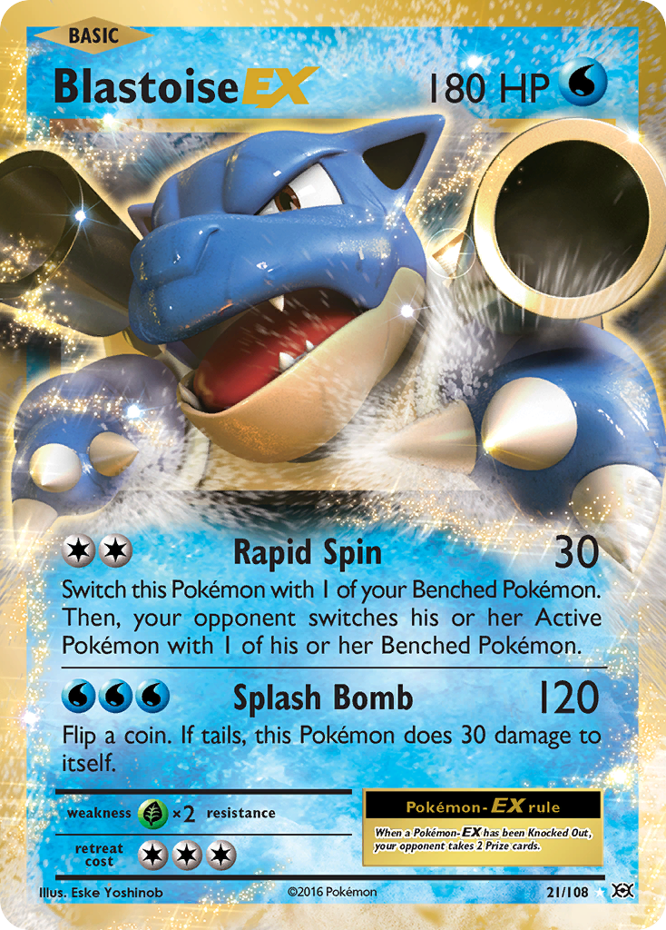 Blastoise-EX [XY12-21]