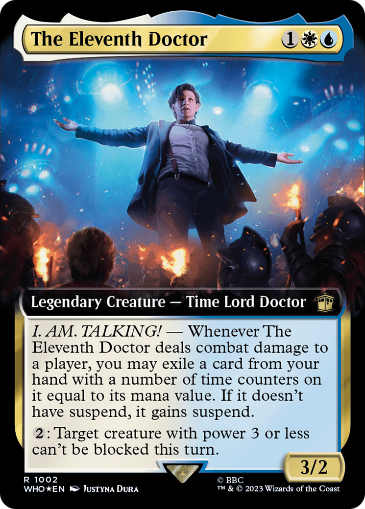 The Eleventh Doctor - Extended Art - Surge Foil [WHO-1002]