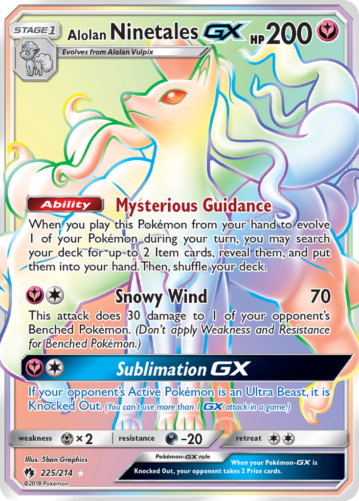 Alolan Ninetales-GX [SM8-225]