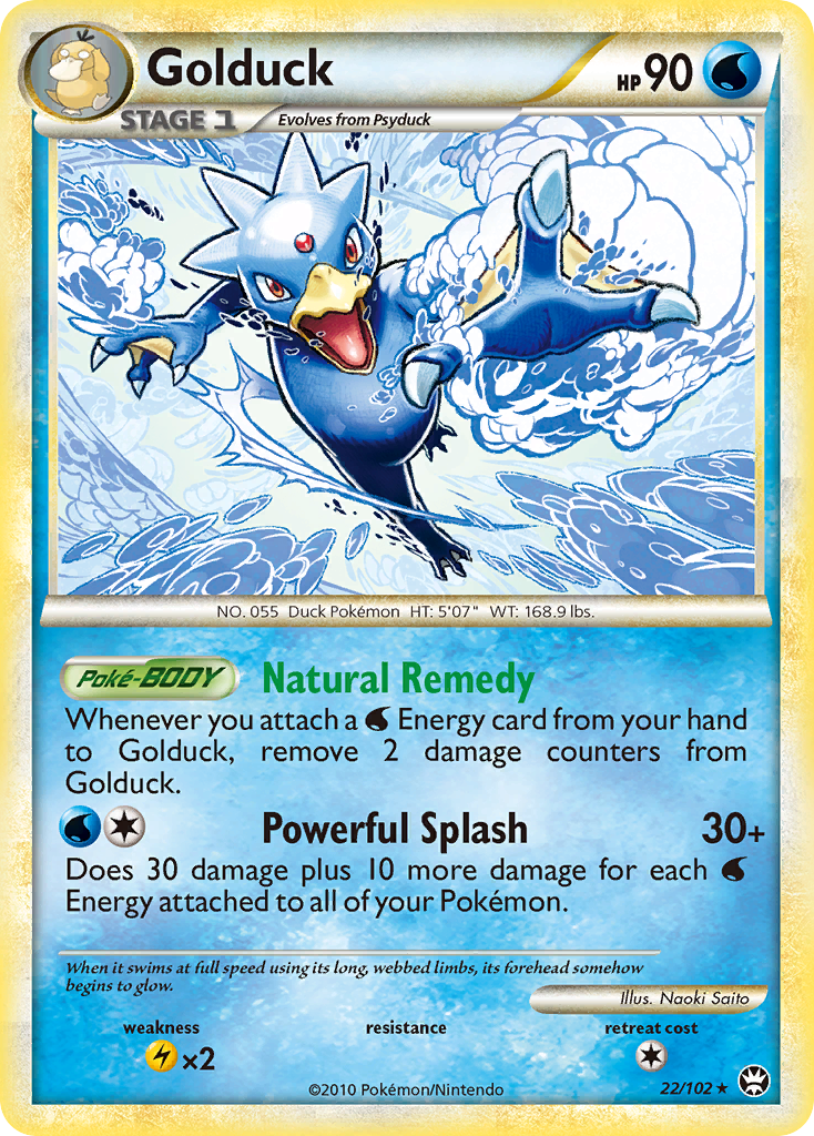 Golduck [HGSS4-22]