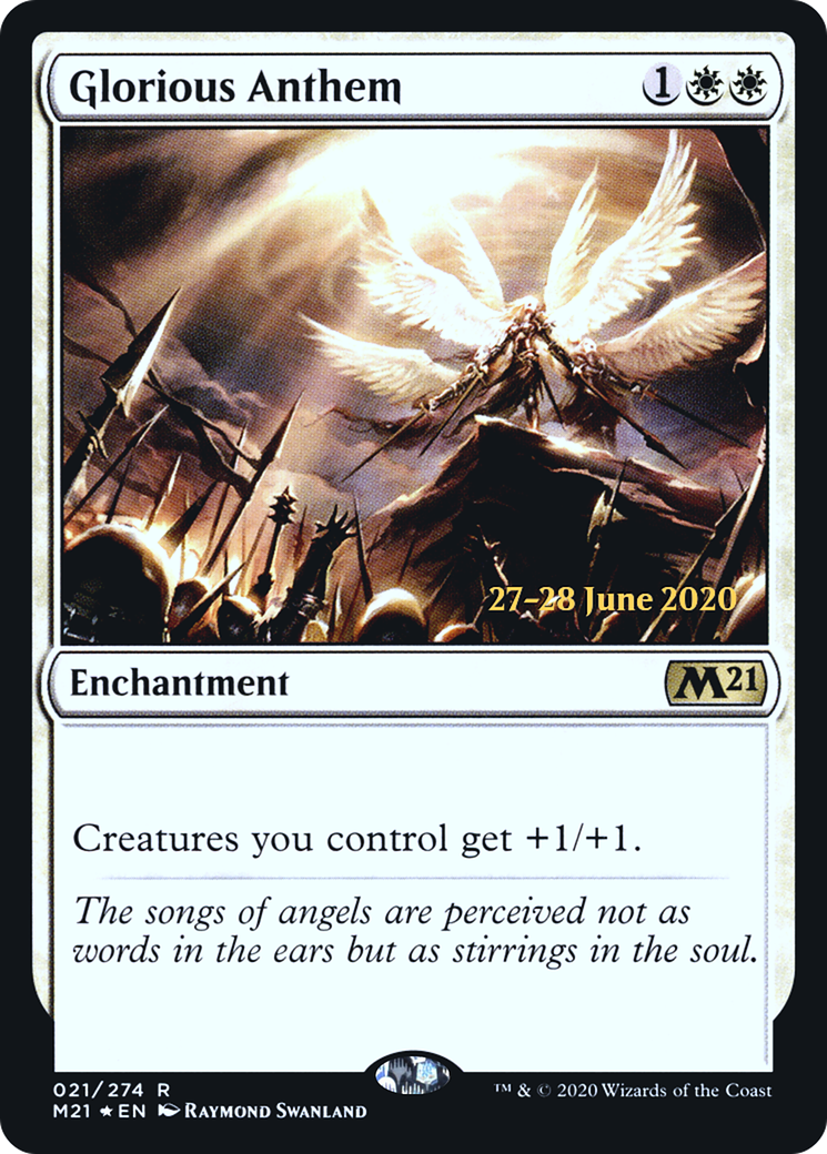 Glorious Anthem - Prerelease Promo [PM21-21s]