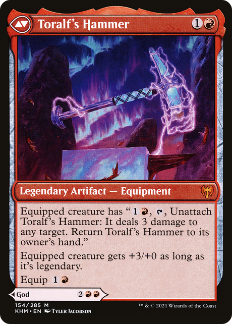 Toralf, God of Fury // Toralf's Hammer [KHM-154]