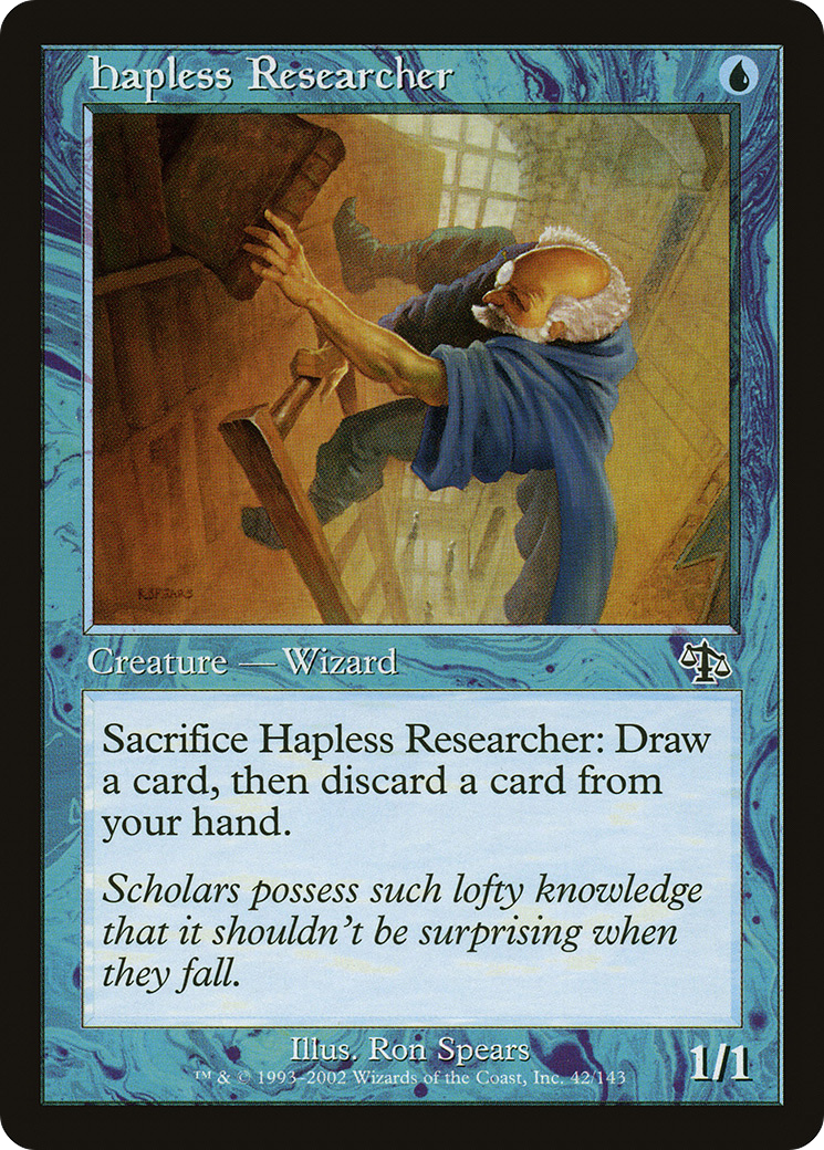 Hapless Researcher [JUD-42]