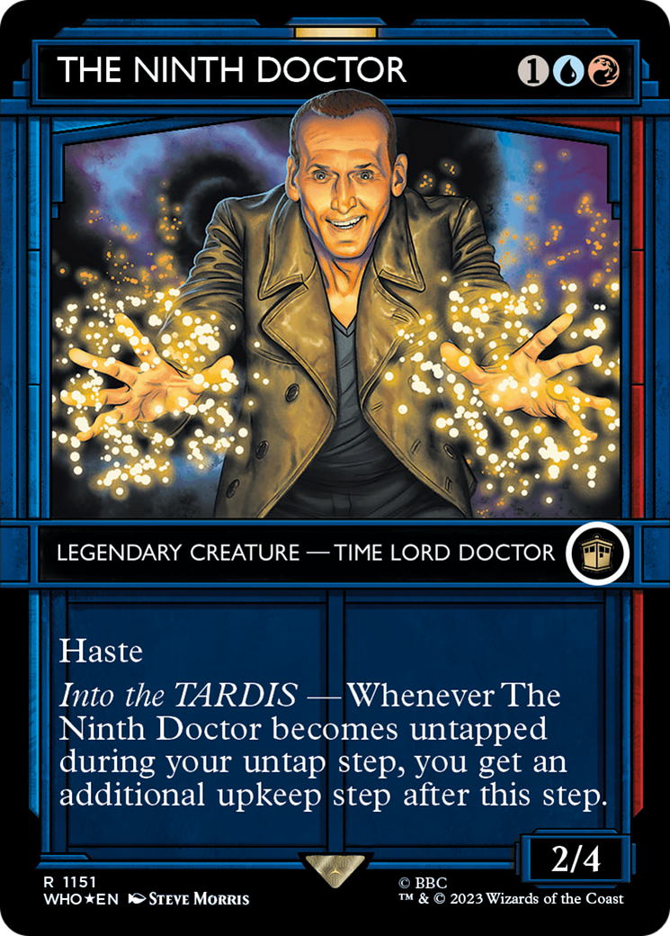 The Ninth Doctor - Borderless - Showcase - Surge Foil [WHO-1151]