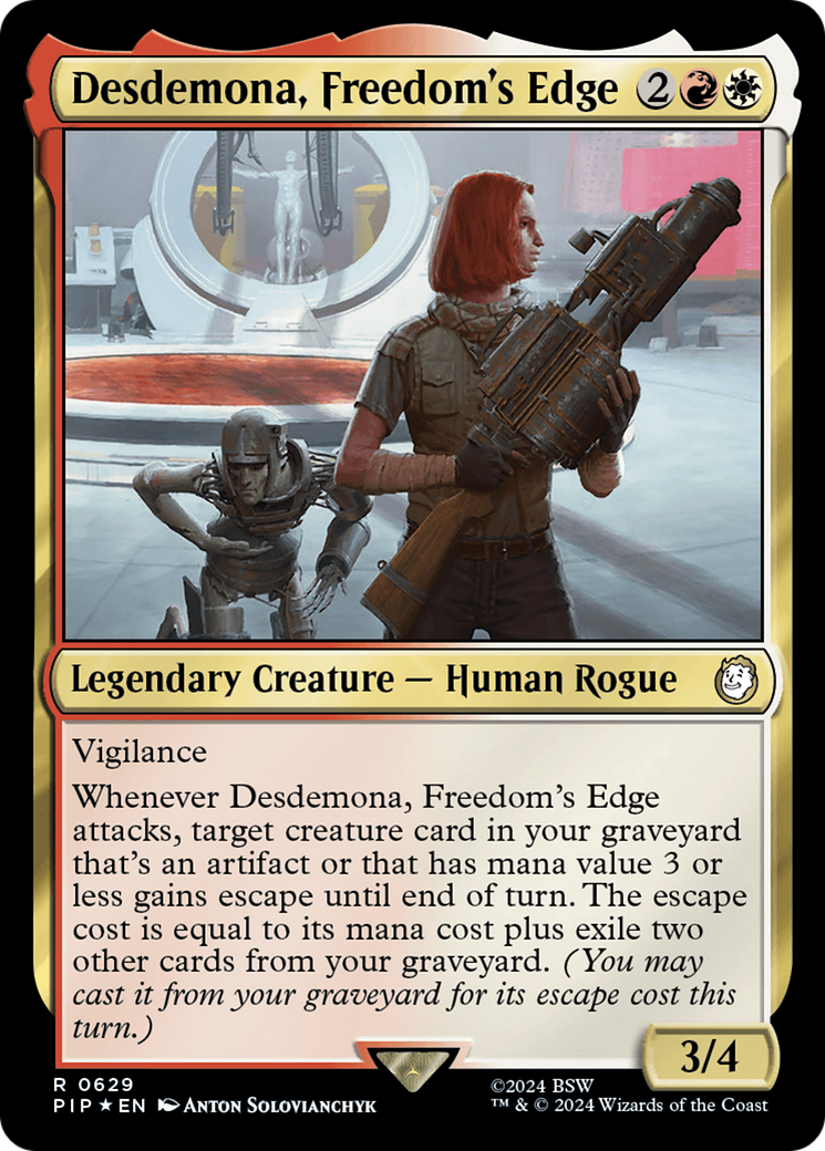 Desdemona, Freedom's Edge - Surge Foil [PIP-629]