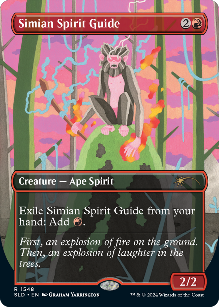 Simian Spirit Guide - Borderless - Promo [SLD-1548]