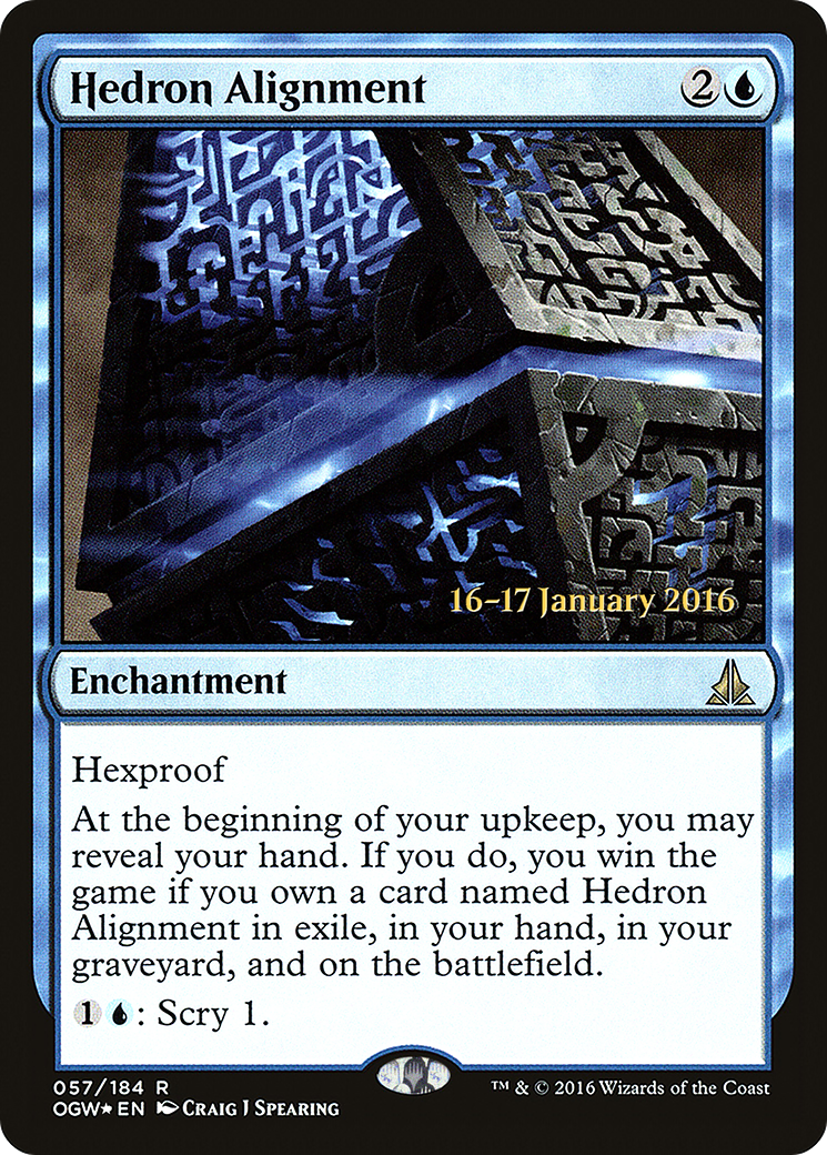 Hedron Alignment - Prerelease Promo [POGW-57s]