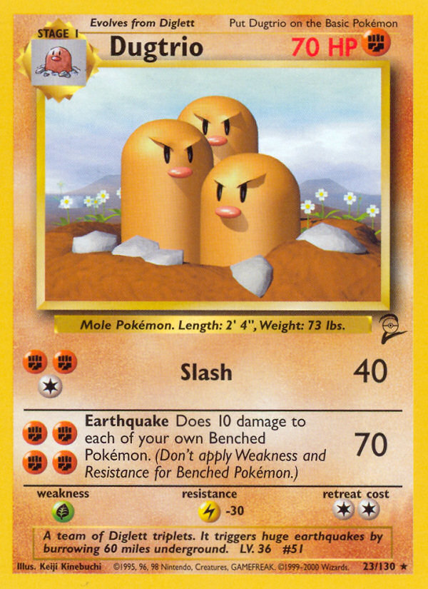 Dugtrio [BASE4-23]