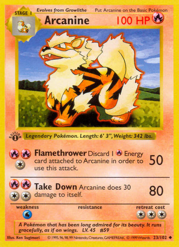 Arcanine [BASE1-23]