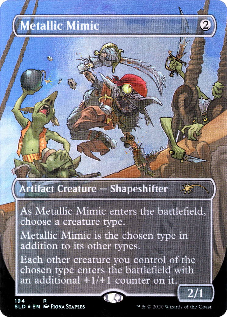 Metallic Mimic - Borderless - Full Art [SLD-194]