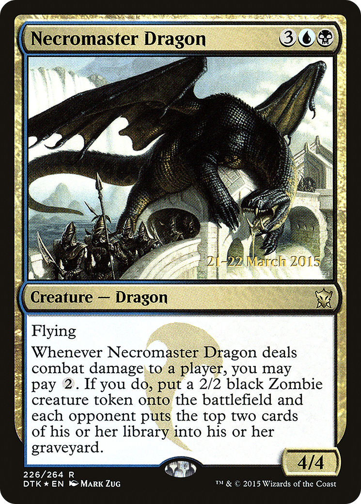 Necromaster Dragon - Prerelease Promo [PDTK-226s]