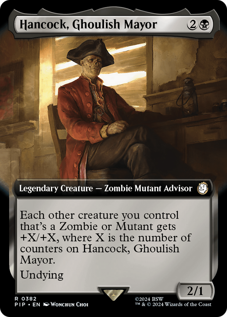 Hancock, Ghoulish Mayor - Extended Art [PIP-382]