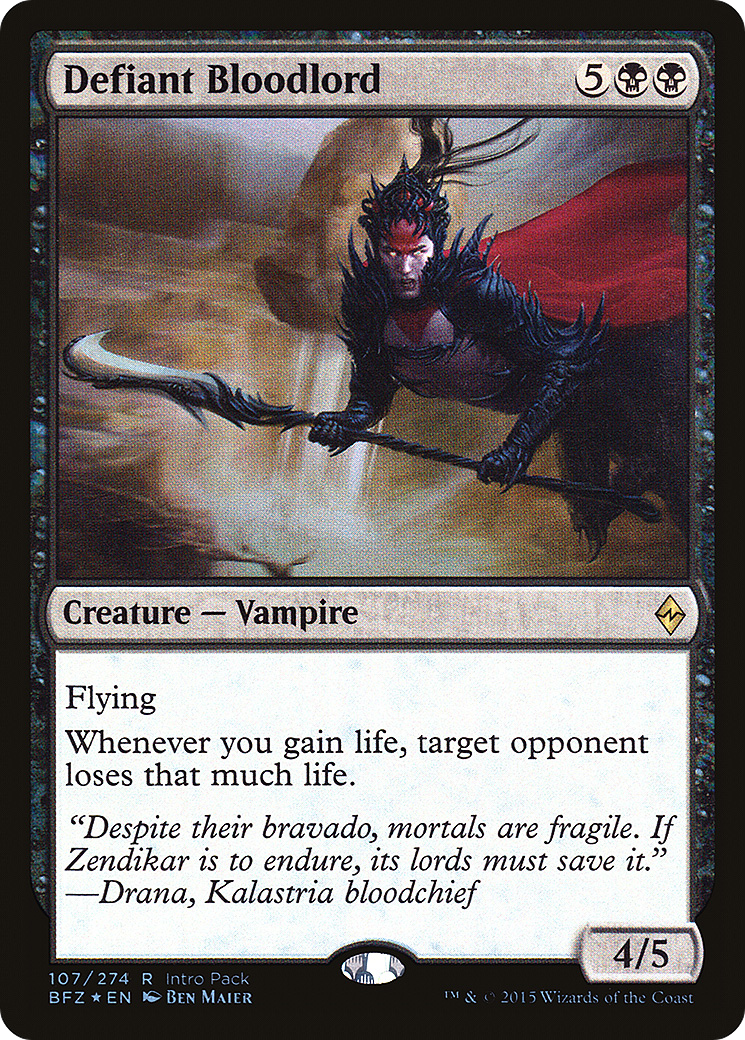 Defiant Bloodlord - Promo [PBFZ-107]