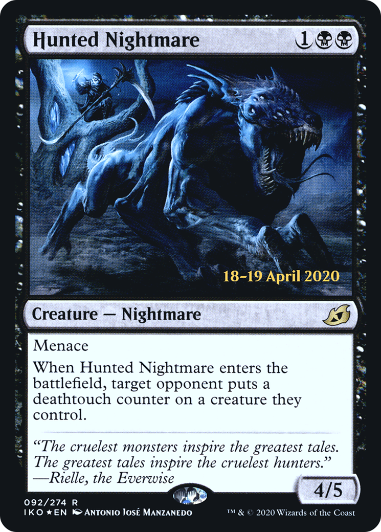 Hunted Nightmare - Prerelease Promo [PIKO-92s]