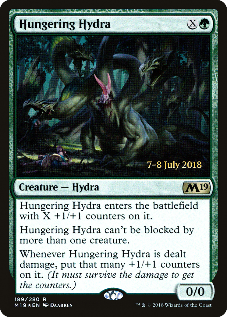 Hungering Hydra - Prerelease Promo [PM19-189s]