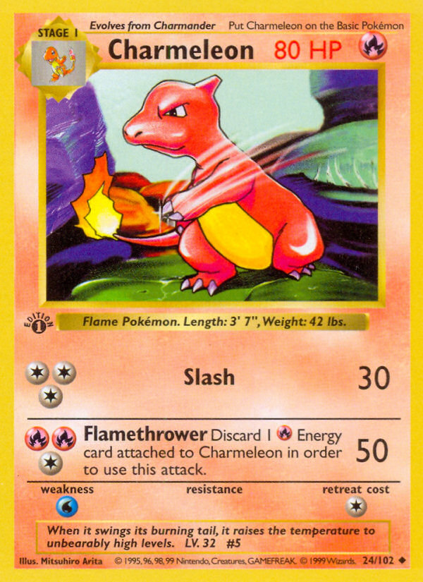 Charmeleon [BASE1-24]