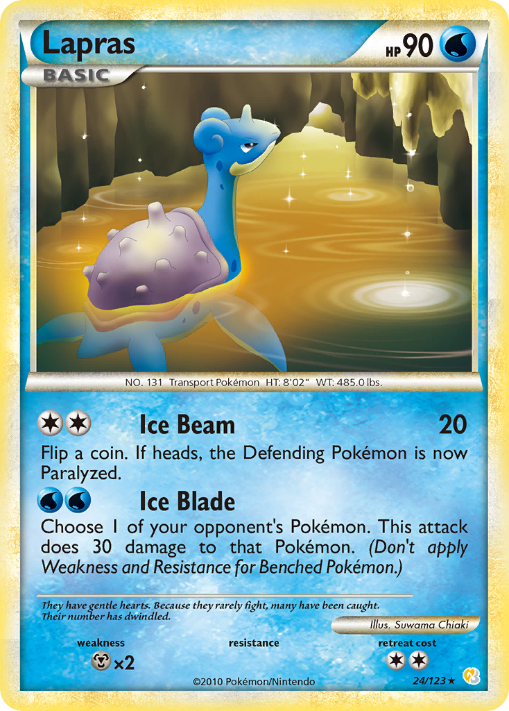 Lapras [HGSS1-24]