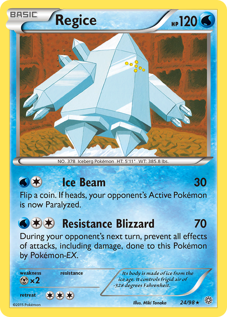 Regice [XY7-24]