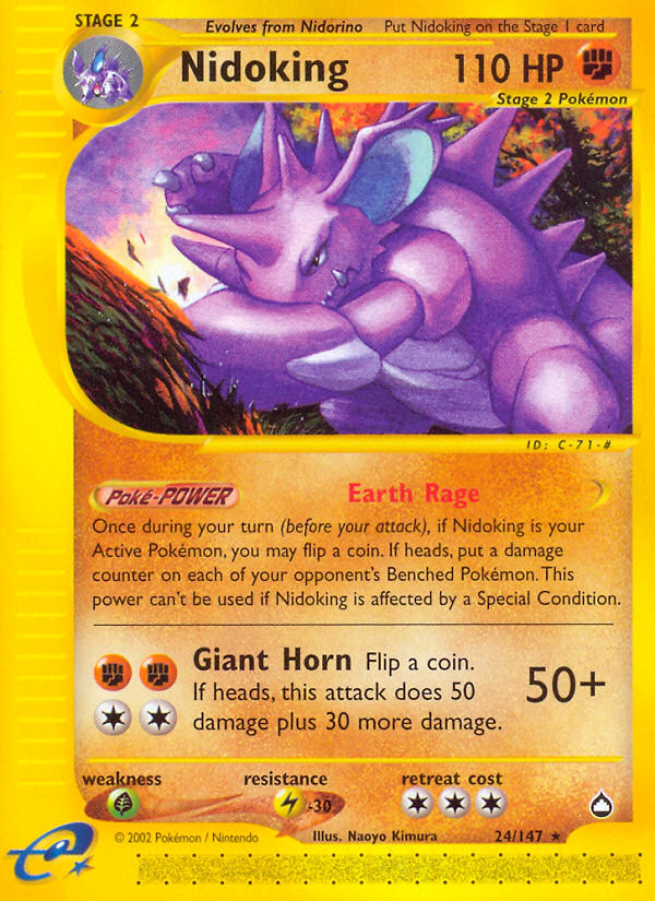 Nidoking [ECARD2-24]