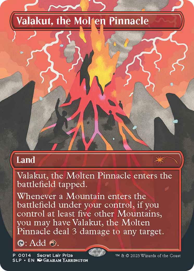 Valakut, the Molten Pinnacle - Borderless - Promo [SLP-14]