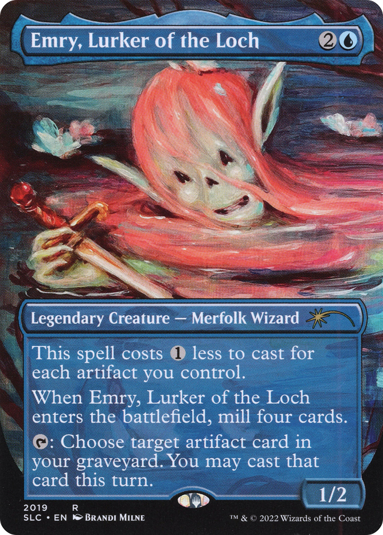 Emry, Lurker of the Loch - Borderless - Full Art - Promo [SLC-2019]