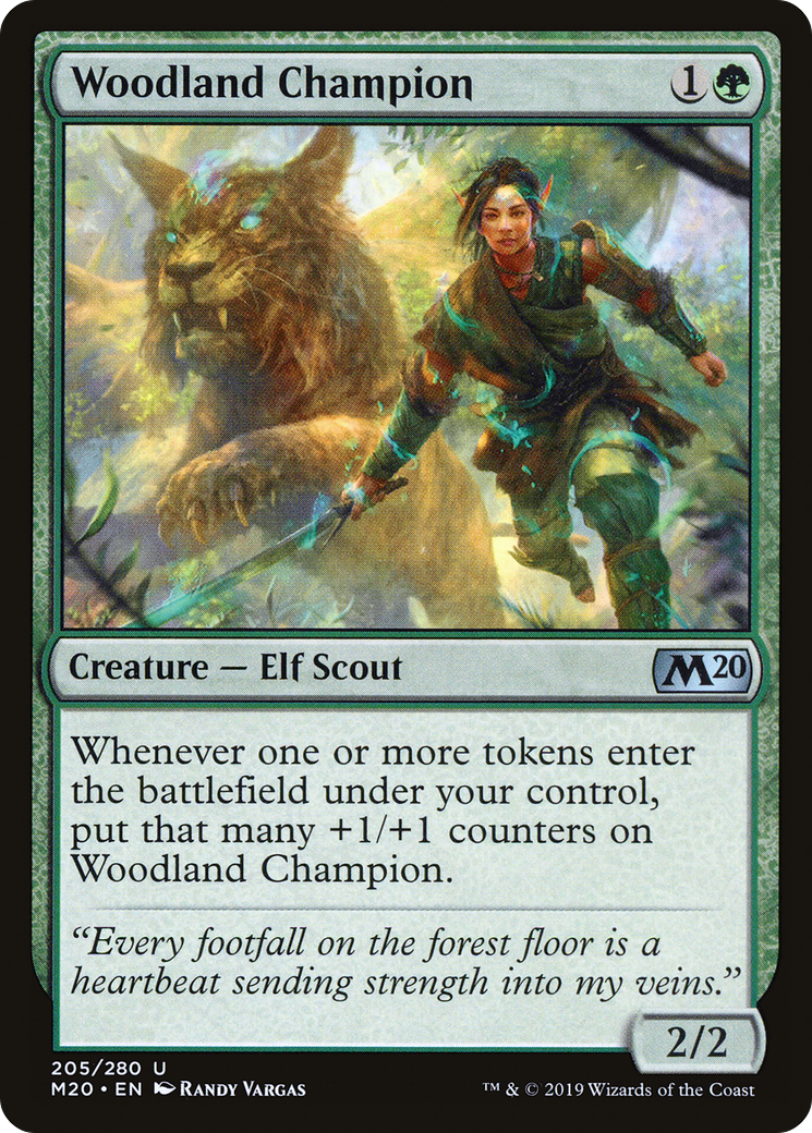 Woodland Champion [M20-205]