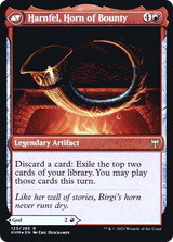 Birgi, God of Storytelling // Harnfel, Horn of Bounty - Prerelease Promo [PKHM-123s]