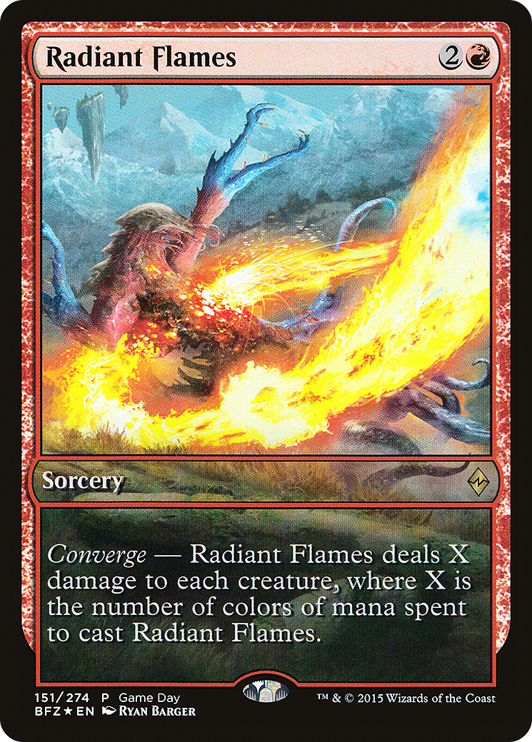 Radiant Flames - Full Art - Promo [PBFZ-151]