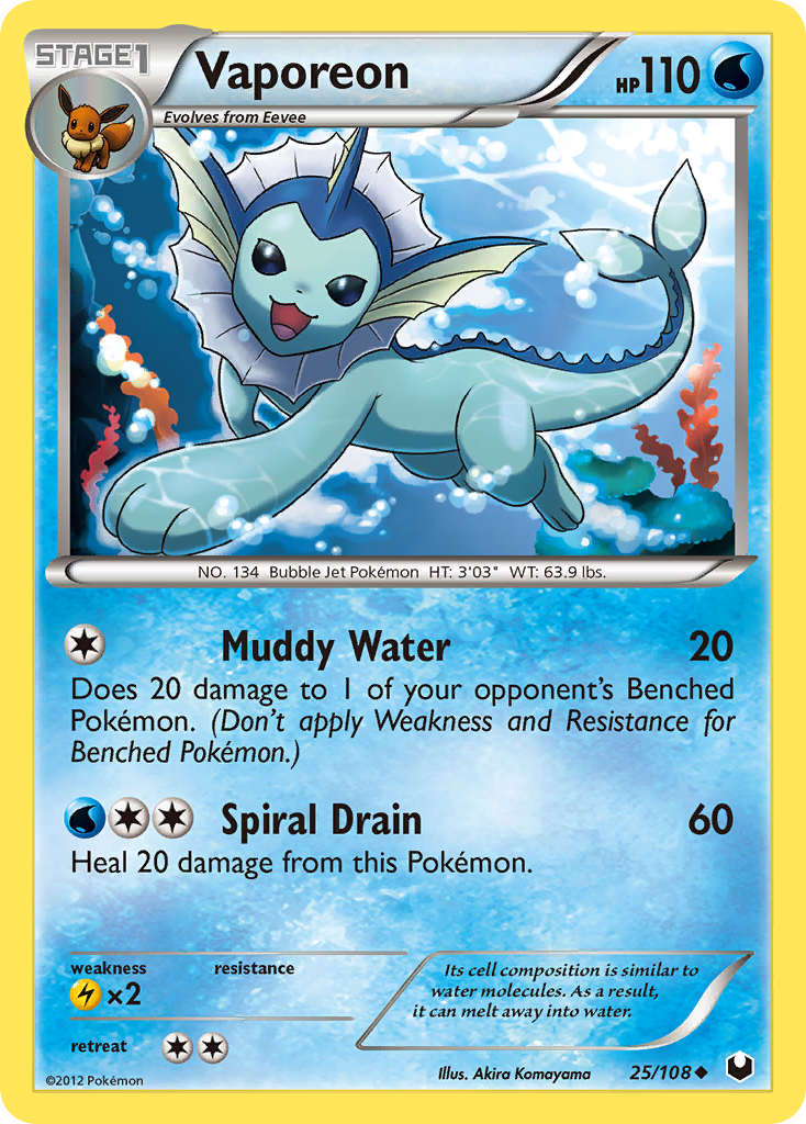 Vaporeon [BW5-25]