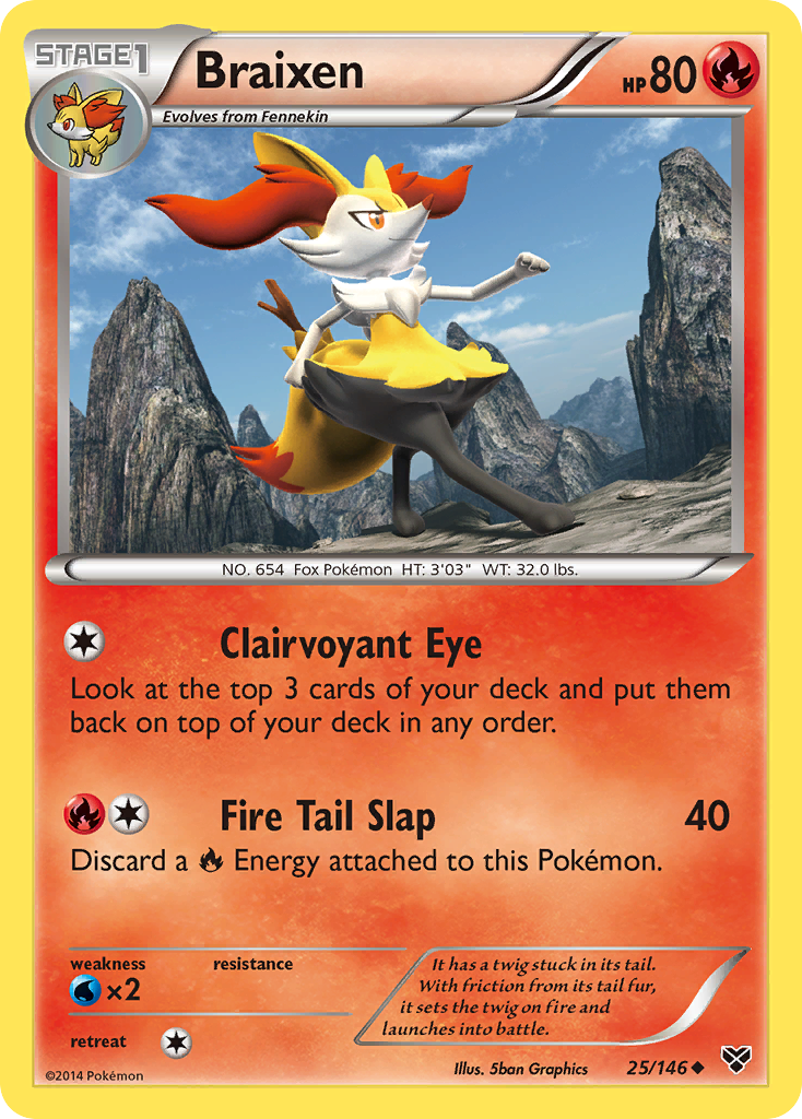 Braixen [XY1-25]