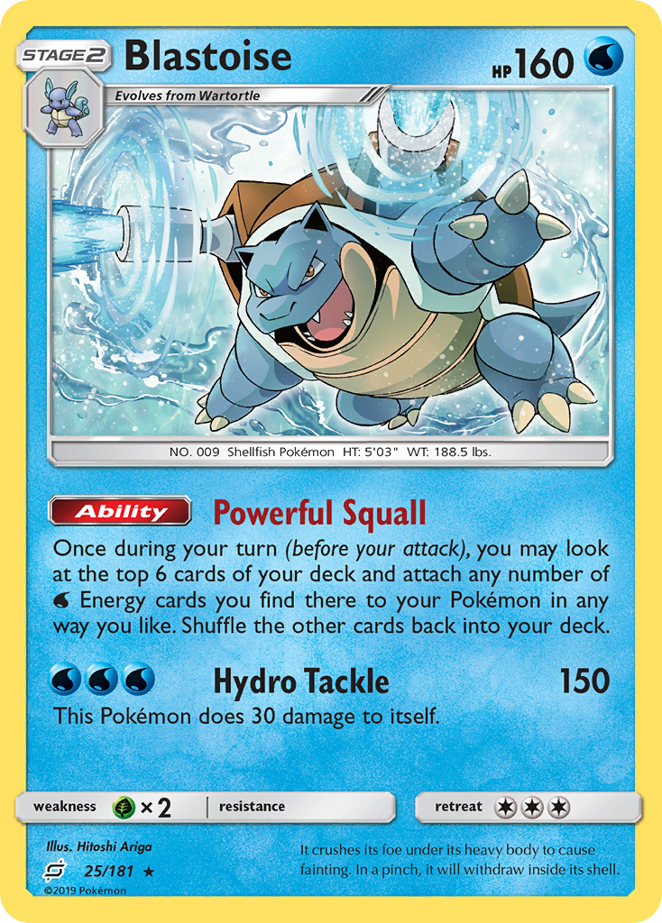 Blastoise [SM9-25]