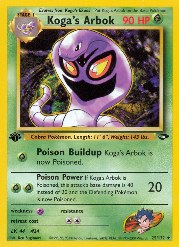 Koga's Arbok [GYM2-25]