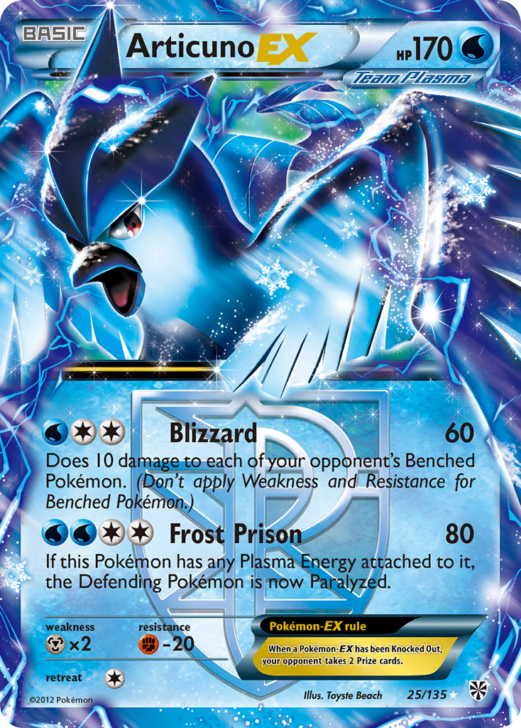 Articuno-EX [BW8-25]