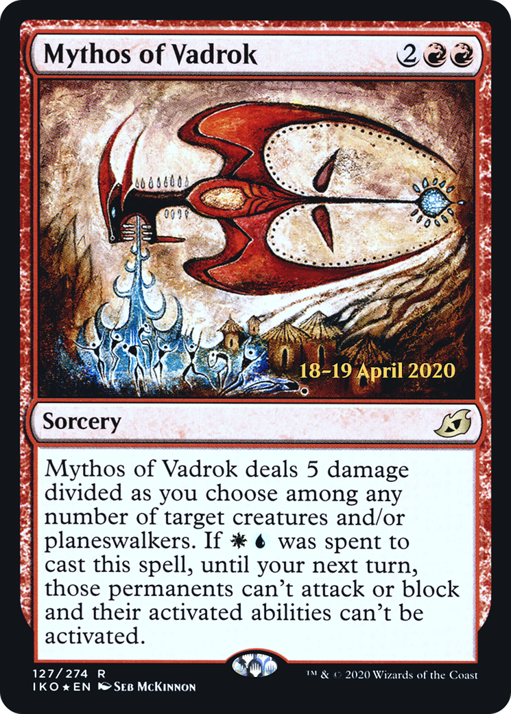 Mythos of Vadrok - Prerelease Promo [PIKO-127s]