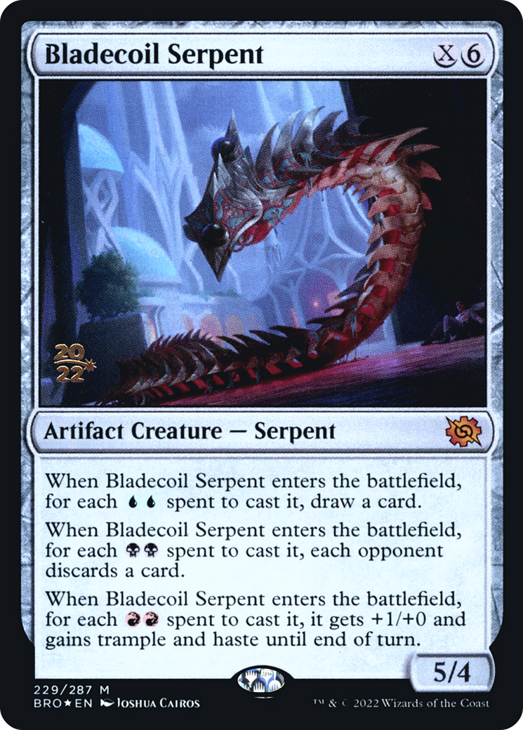 Bladecoil Serpent - Prerelease Promo [PBRO-229s]