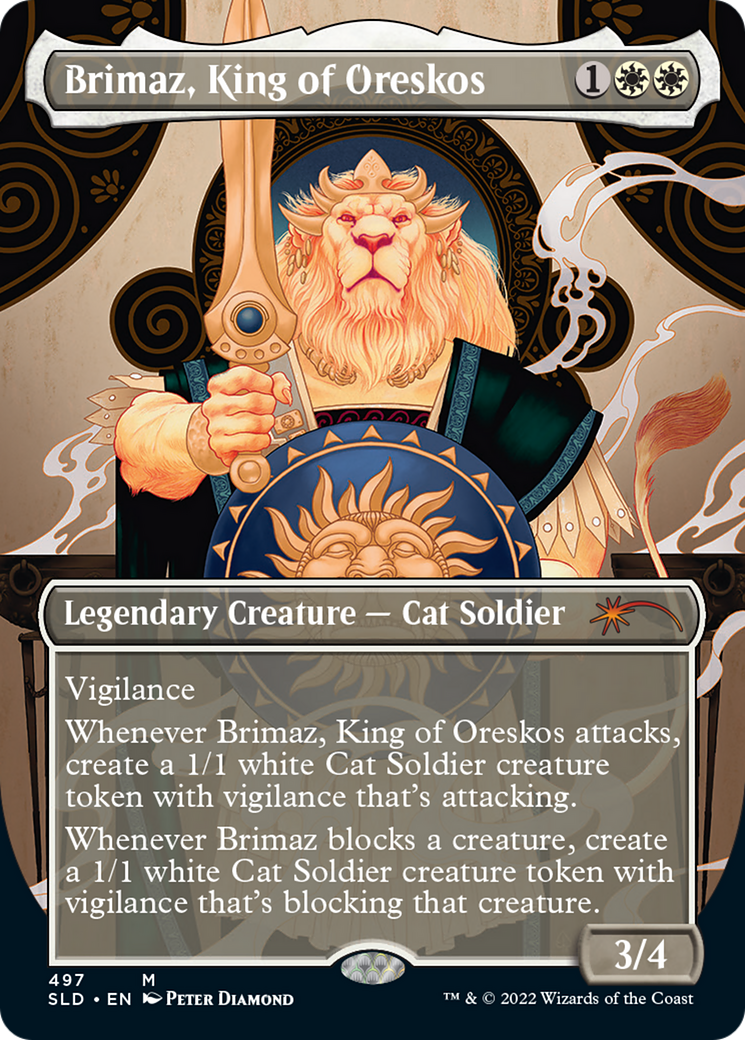 Brimaz, King of Oreskos - Borderless - Full Art [SLD-497]