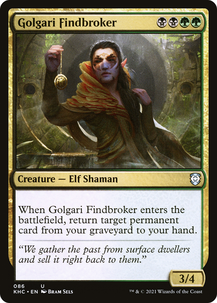 Golgari Findbroker [KHC-86]