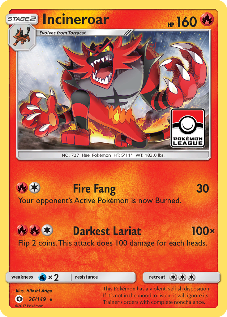 Incineroar [SM1-26]