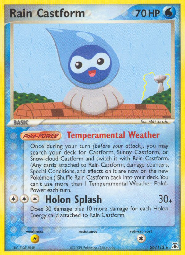 Rain Castform [EX11-26]