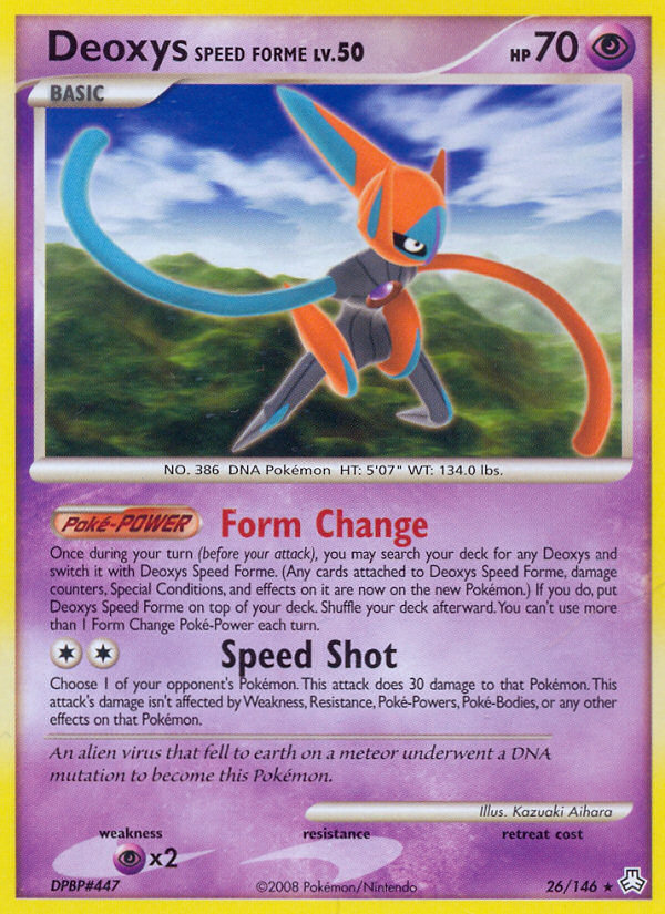 Deoxys Speed Forme [DP6-26]