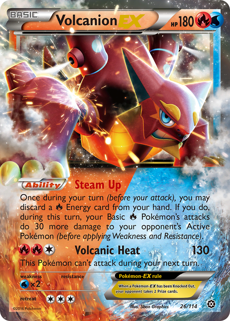 Volcanion-EX [XY11-26]