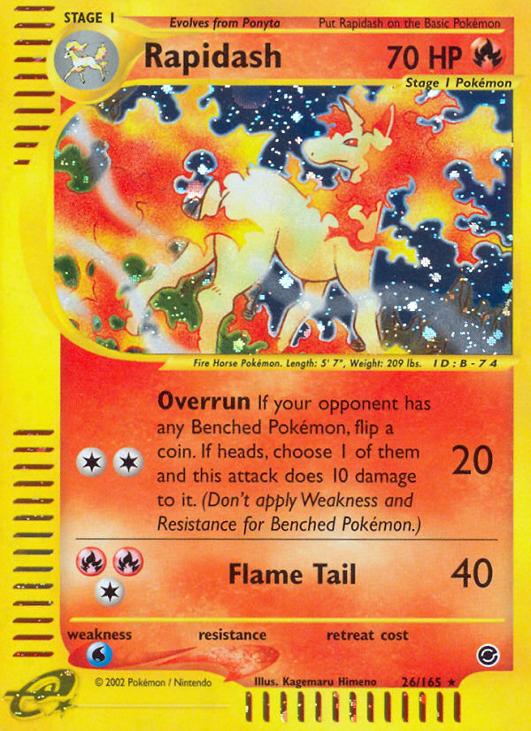 Rapidash [ECARD1-26]