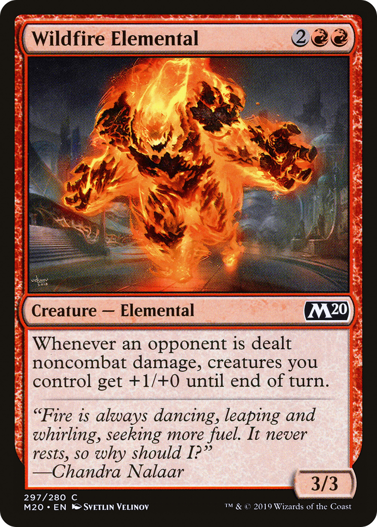 Wildfire Elemental [M20-297]